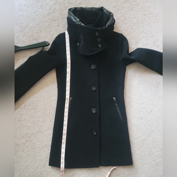 Mackage | Wool Pea Coat with removable hood - Picture 12 of 16